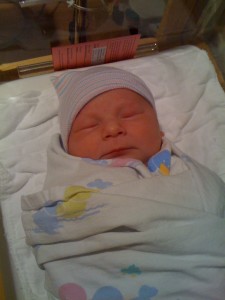 Bryan William Anderson Just a few hours old